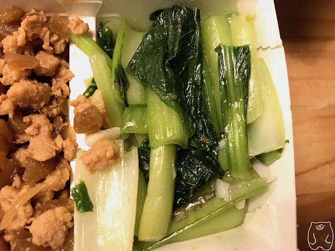 正忠排骨飯|副菜