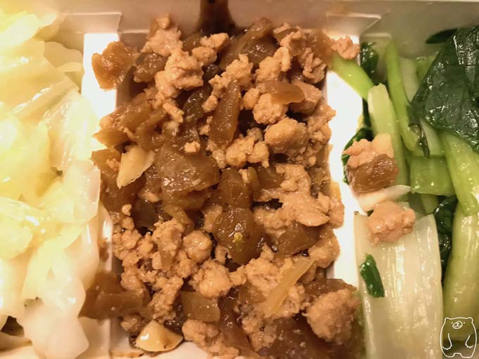 正忠排骨飯|副菜