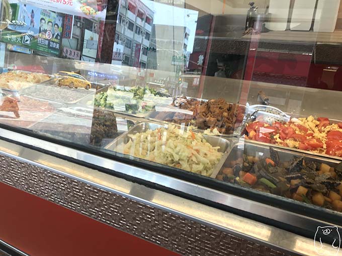 正忠排骨飯|副菜を3つ選ぶ