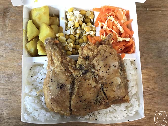 正忠排骨飯|炸雞腿飯