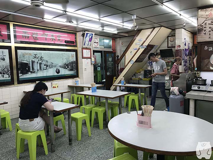 赤崁點心店の混雑状況