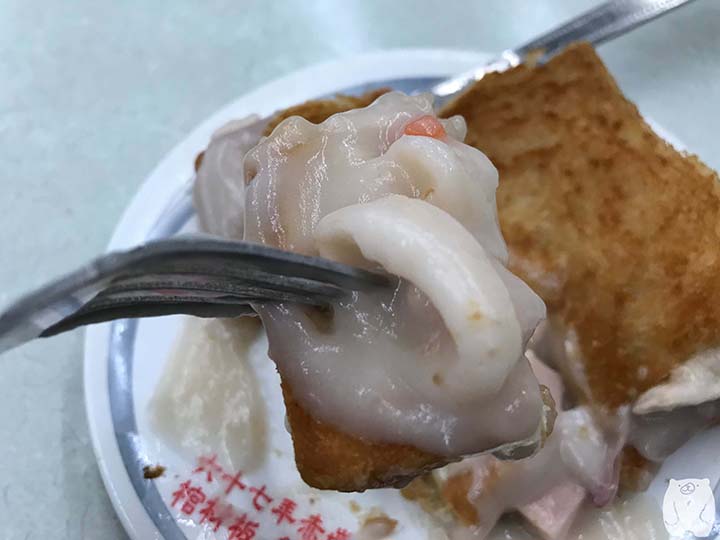 赤崁點心店|棺材板をいただく