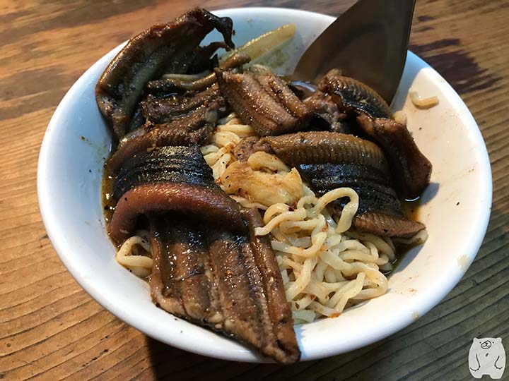阿江炒鱔魚|幹炒鱔魚意麵:120元