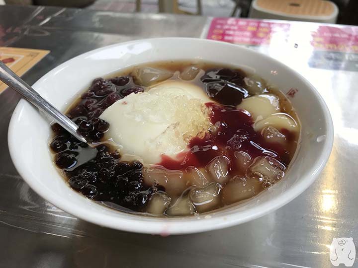 修安扁擔豆花|綜合豆花:65元