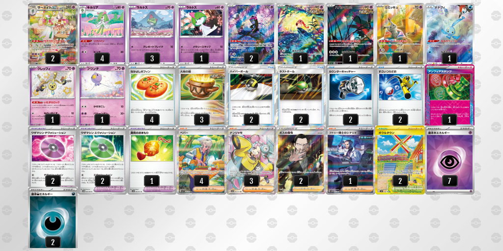 「ジムバトル優勝」カードボックス福山店(2024年8月18日開催)