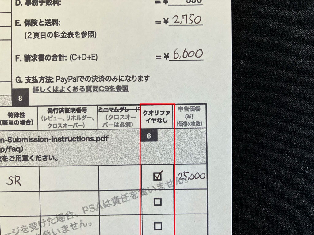 クオリファイヤなし