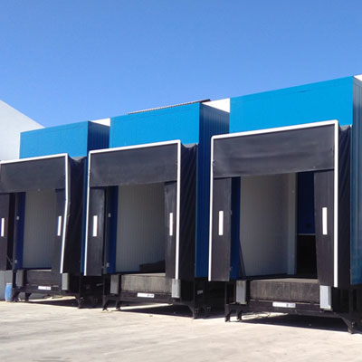 Abrigo Hinchable para Muelles de Carga