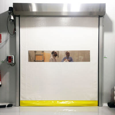 Puerta Rápida Sala Blanca – vista 3