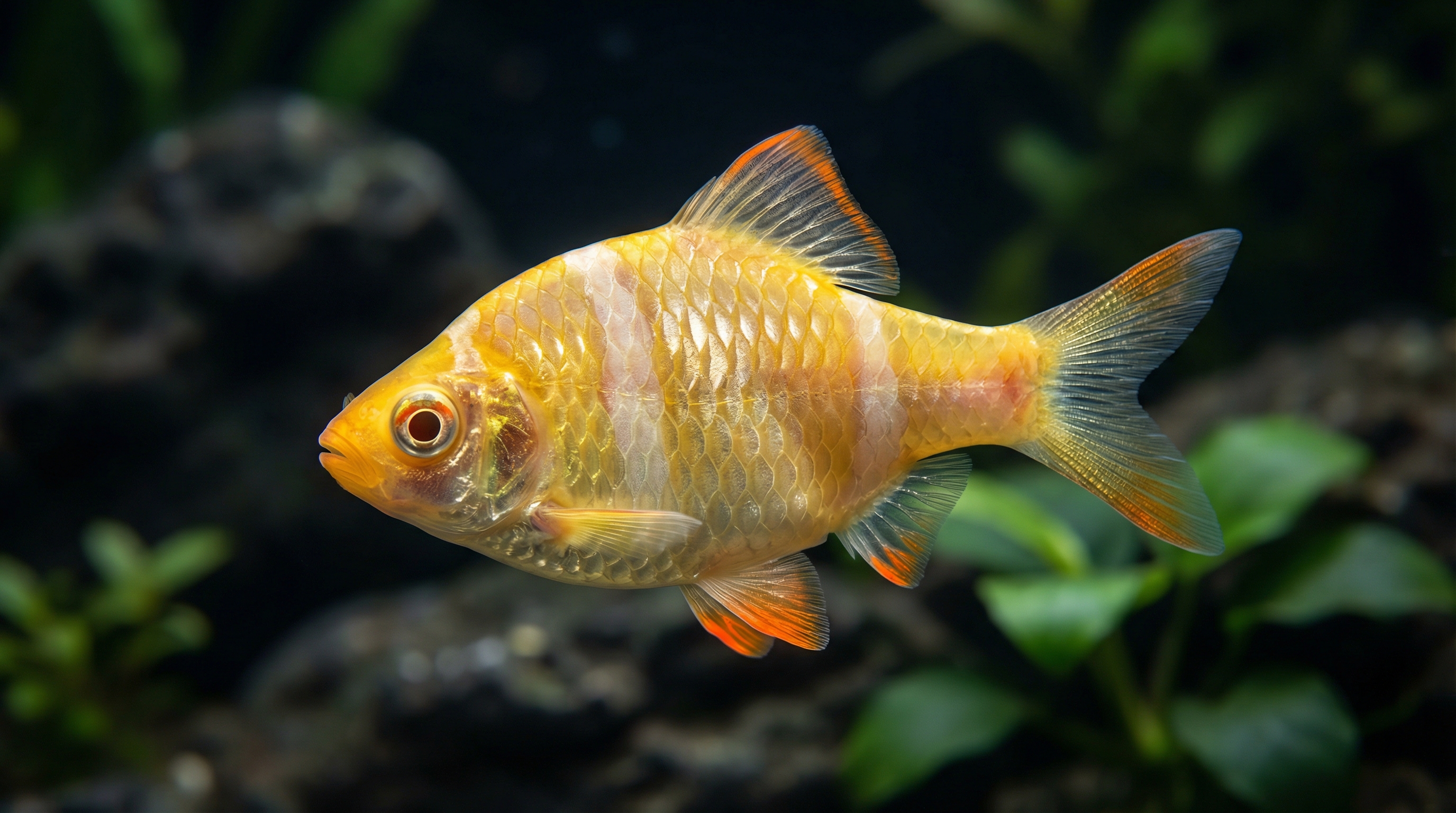 Barbo Tigre Albino / Gold