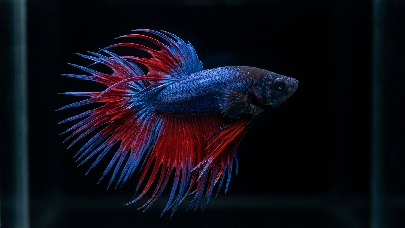 Betta Crowntail (Cola de Corona)