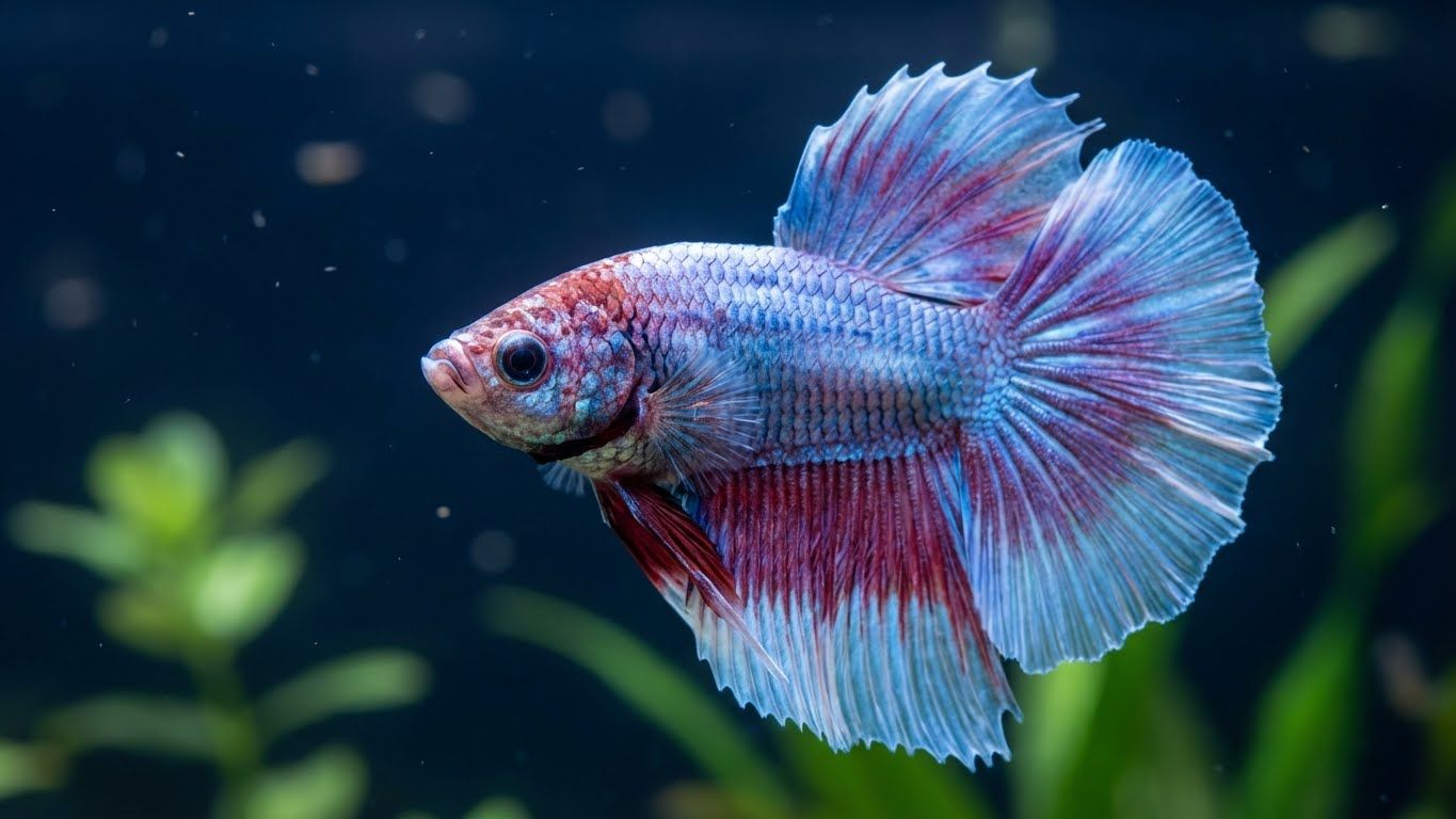 Betta Halfmoon (Media Luna)