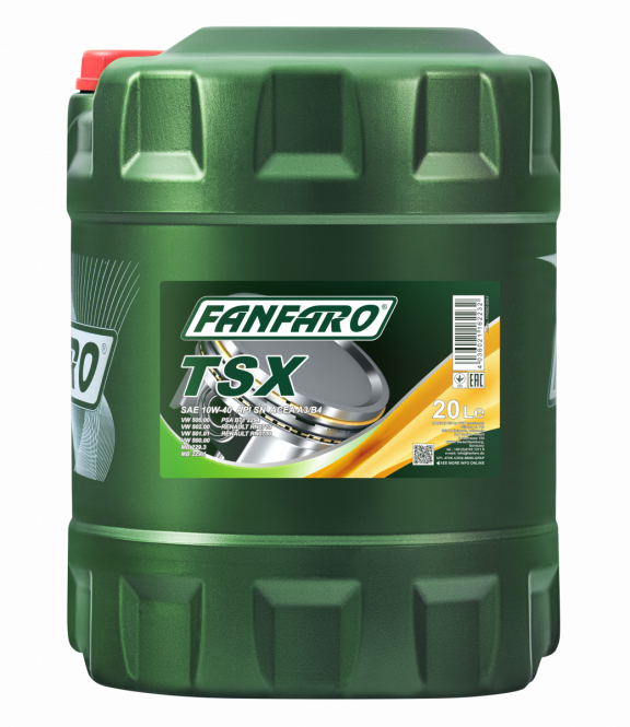 FANFARO TSX 10W-40 - Yarısintetik motor yağı 5L