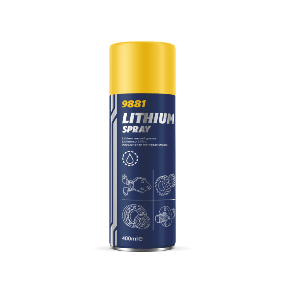 Litol - MANNOL Lithium spray 400ml