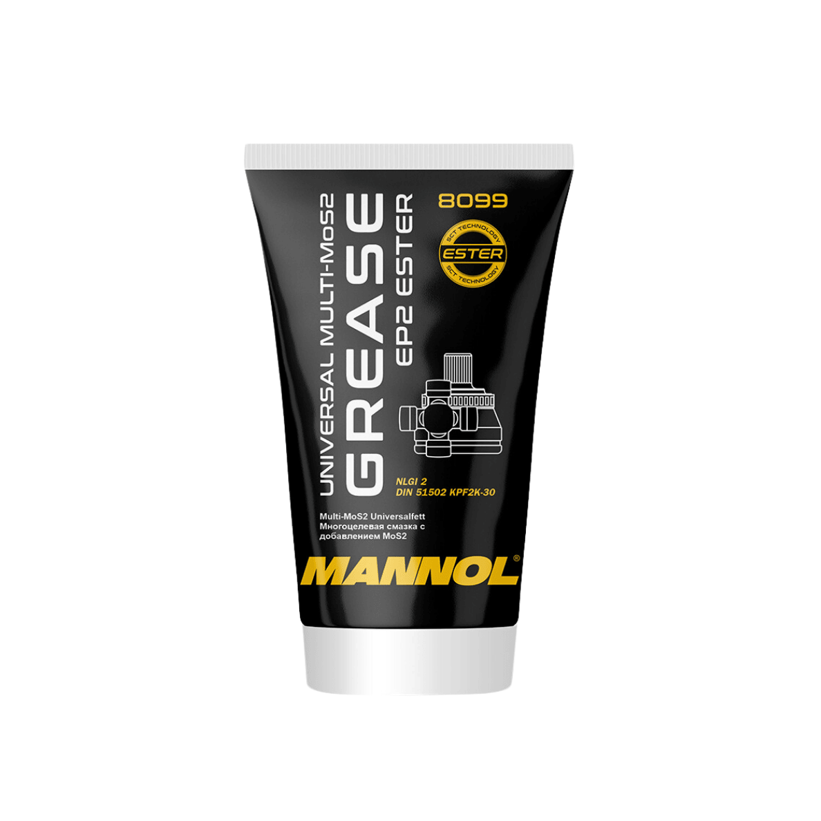 Litol - MANNOL EP-2 Multi-MoS2 Ester, 800 Qr