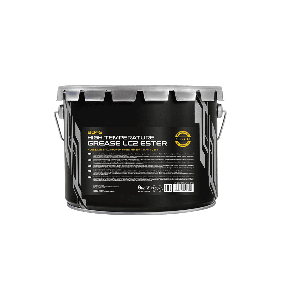 Litol - MANNOL LC-2 High Temperature Grease Ester, 18 Kq