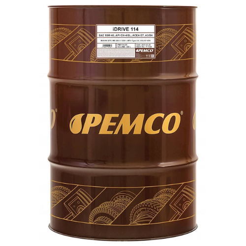 Mineral Motor Yağı - PEMCO SAE 15W-40 114, 10L