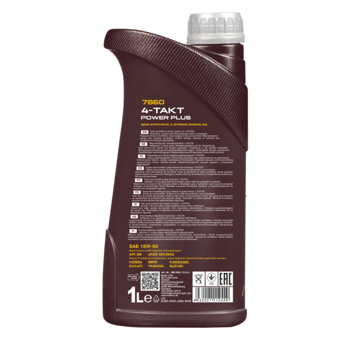 MANNOL 4-Takt Power Plus 15W-50 7860