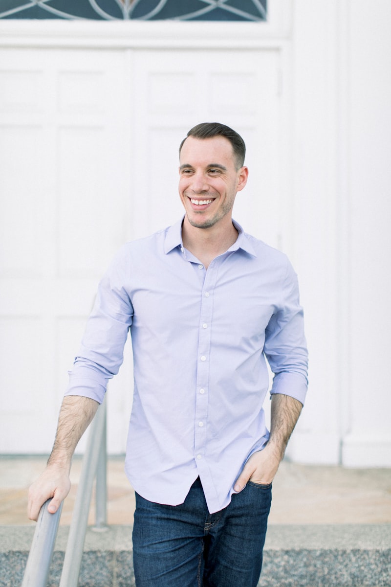 Chemise Oxford Classique Bleu