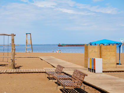 Чайковский пляж снова соответствует санитарным нормам