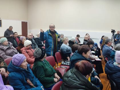 Собрание граждан в селе Плеханово