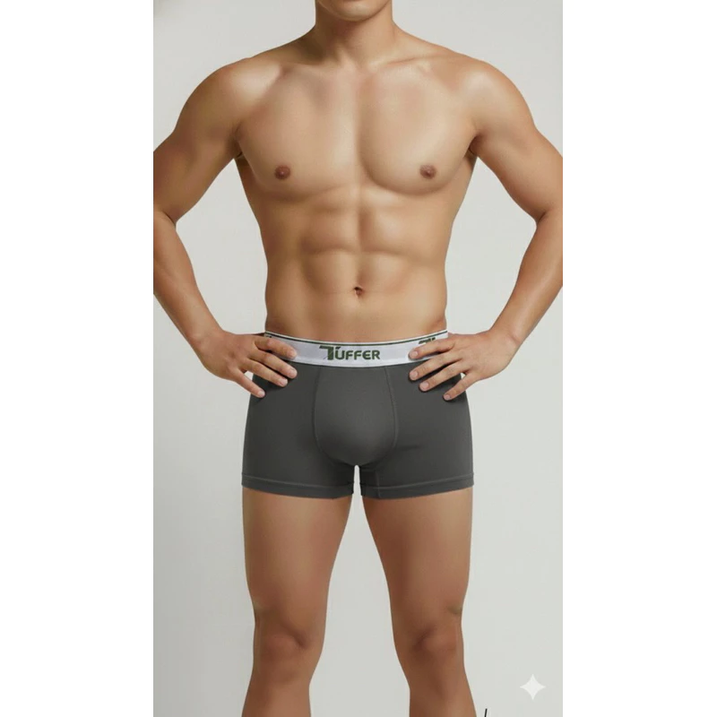 Visual 8 de Kit 10 Cuecas Boxer Masculina em Microfibra Premium Tuffer Cueca Box Aduulto Conforto e Qualidade para o dia a dia