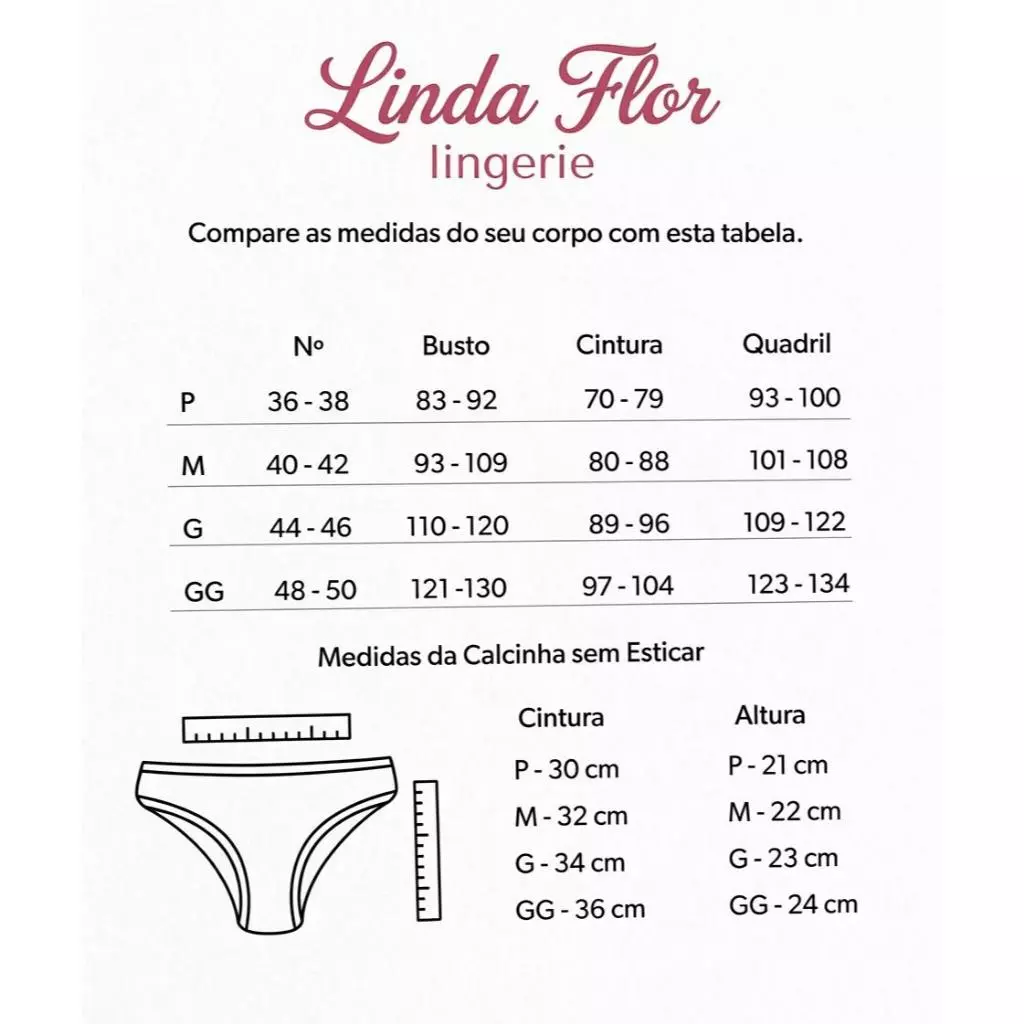 Visual 8 de Kit com 5 Calcinhas em Cotton Liso Adulto Tanga Feminina Linda Flor Cintura Alta com Forro Conforto Diário