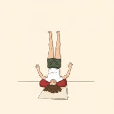 Salamba Sarvangasana