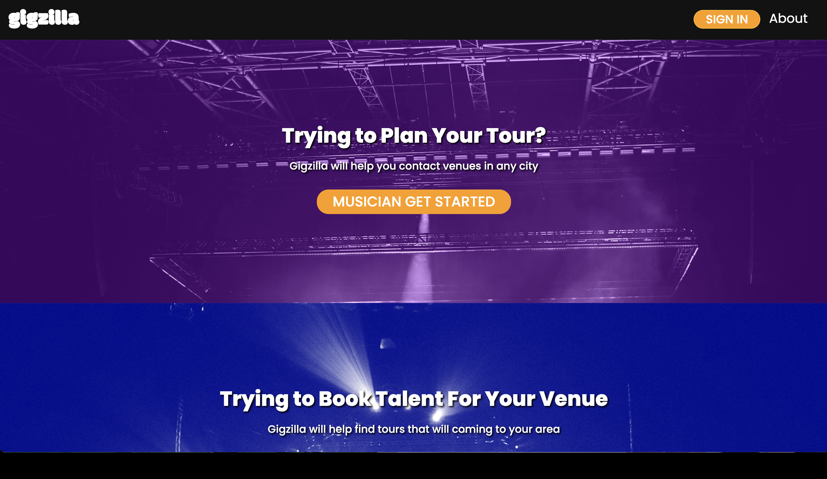 Gigzilla screenshot
