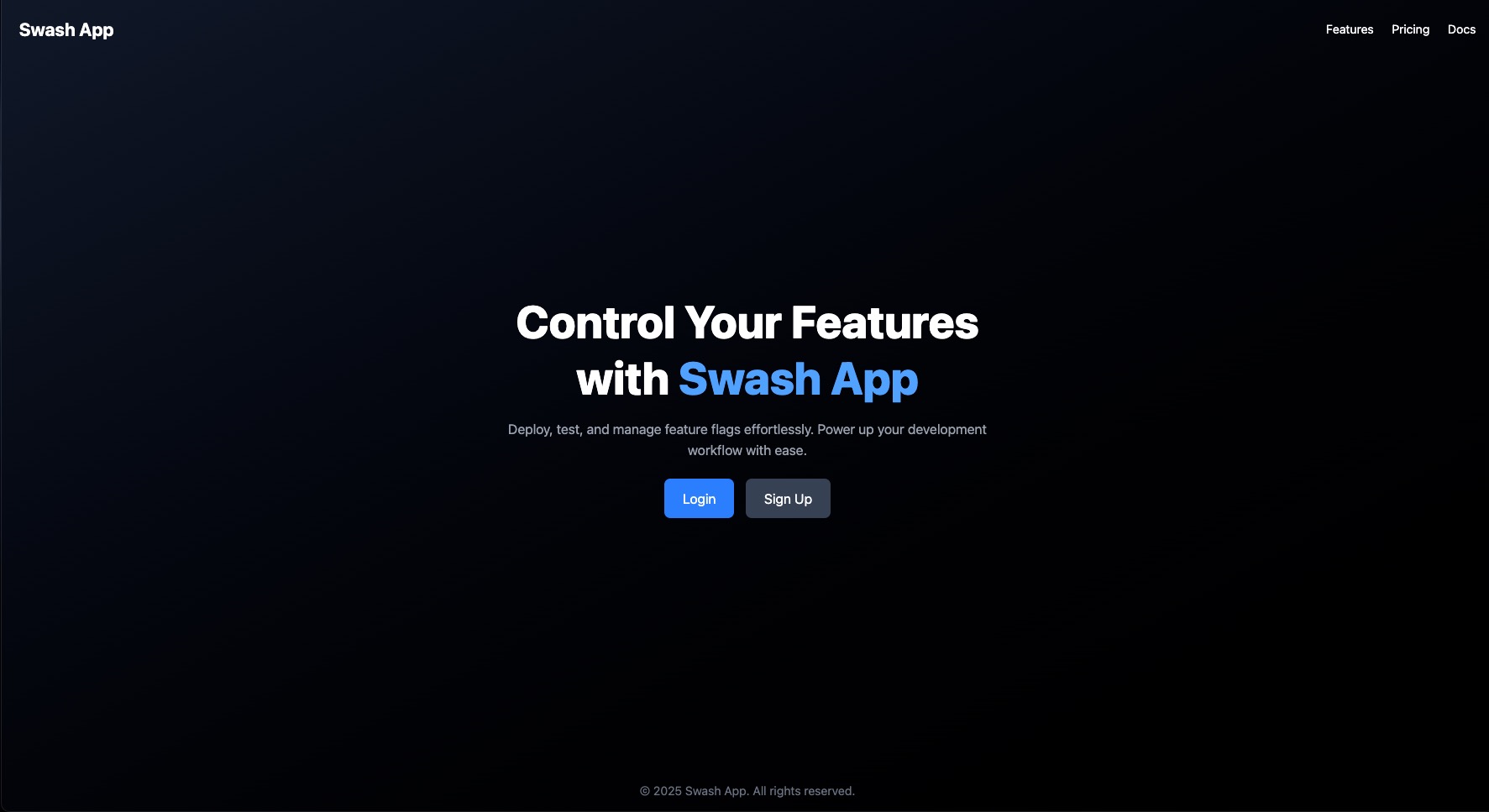 Swash Flag project screenshot