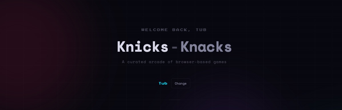 Knicks Knacks project screenshot
