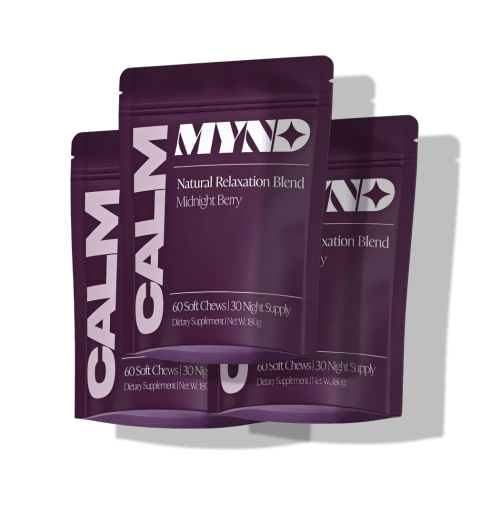 Three pouches of CALM MYND, Buy 2 Get 1 Free
