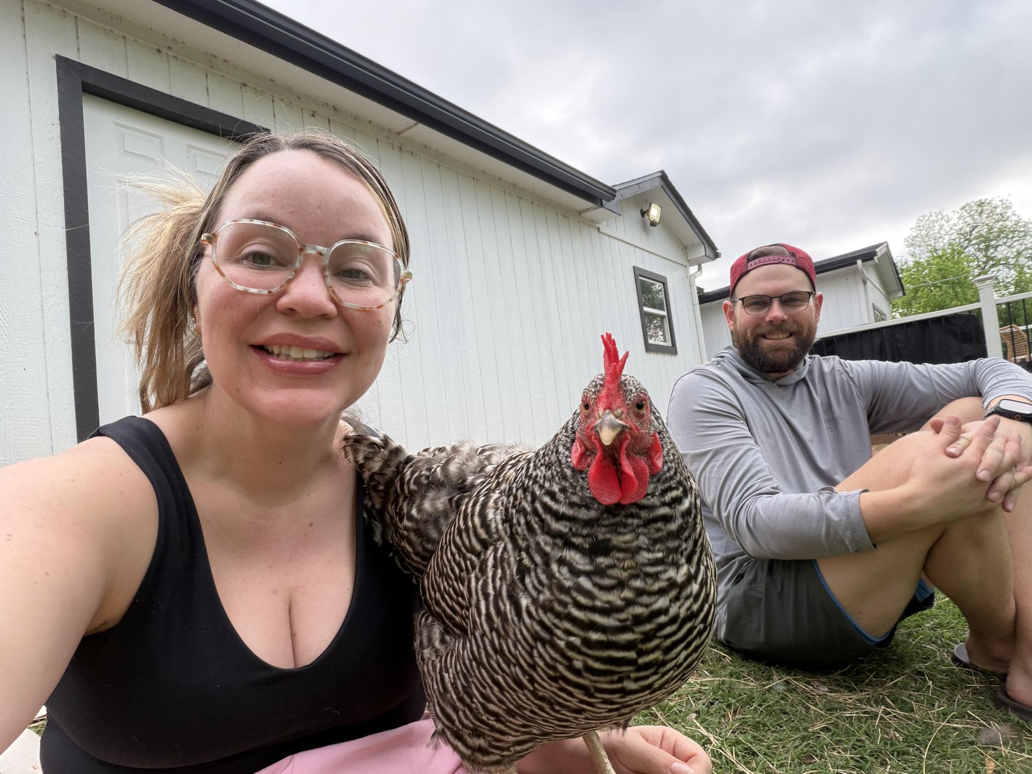 Cassandra with her family