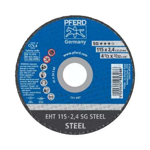 CUTTING DISC 115 X 2.4 X 22.23 MILD ST