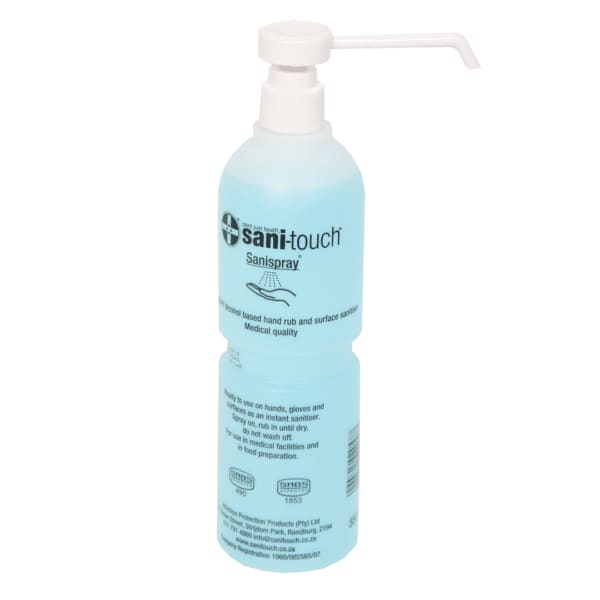 550ML SANISPRAY HAND & SURFACE SANITISER