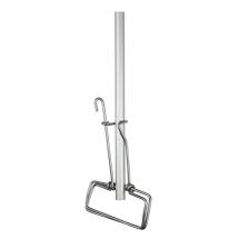 HANDLE FAN WOOD METAL CLIP E-LINE UNCOATED 2