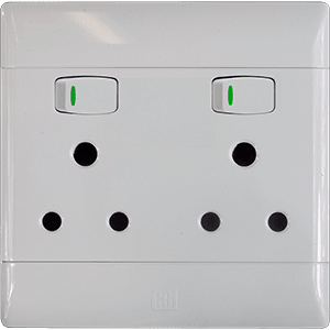 DOUBLE PLUG SOCKET