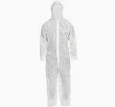 DISPOSABLE WHITE OVERALL SUITS
