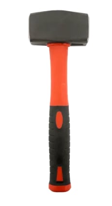 HAMMER CLUB 1.8KG ALL STEEL FB - BLACK RUBBER GRIP