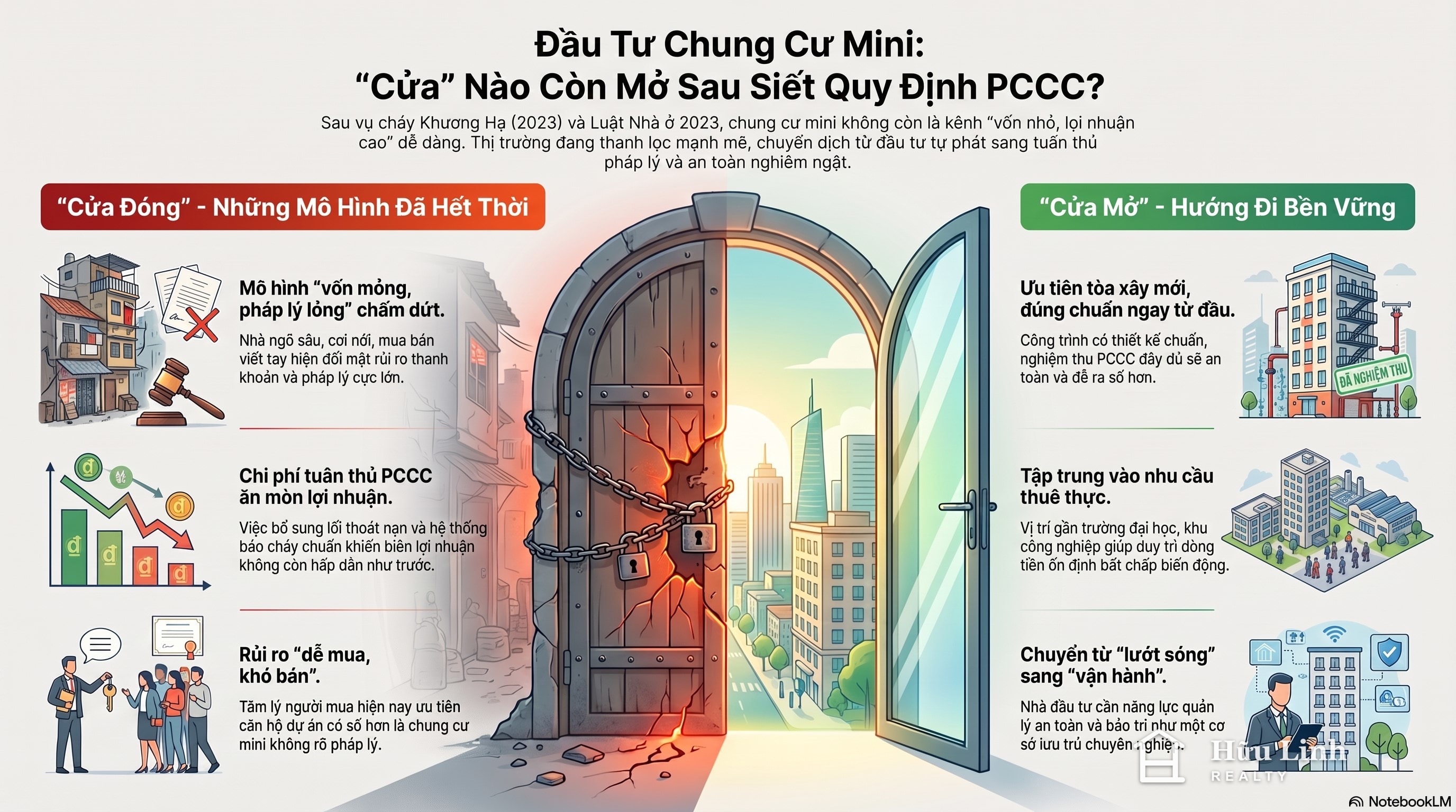 Infographic Chung cư mini sau siết quy định PCCC: còn cửa đầu tư không?