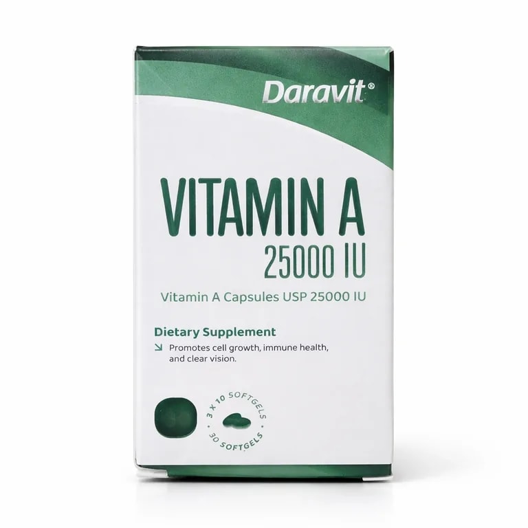 Vit A 25000IU (Daravit)