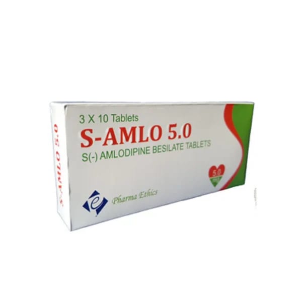 Amlodipine 5mg (S-Amlo 5.0)