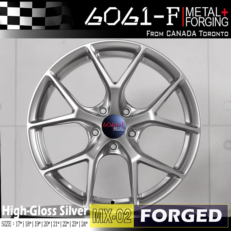 6061-F-FORGED MX02 鋁圈 - 照片 1