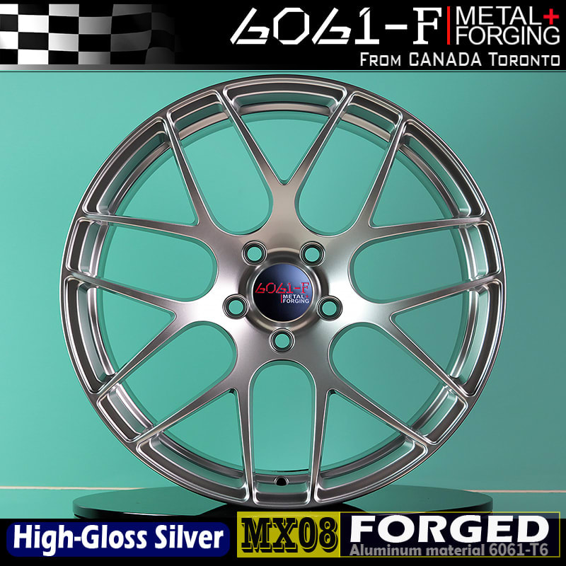 6061-F-FORGED MX08 鋁圈 - 照片 1