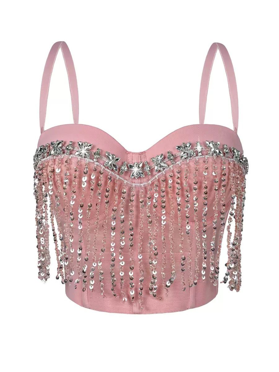  Glitter Corset top