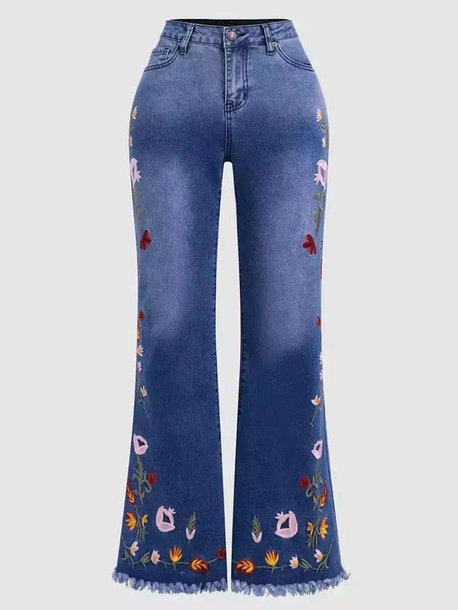 Jeans Floral Elsie
