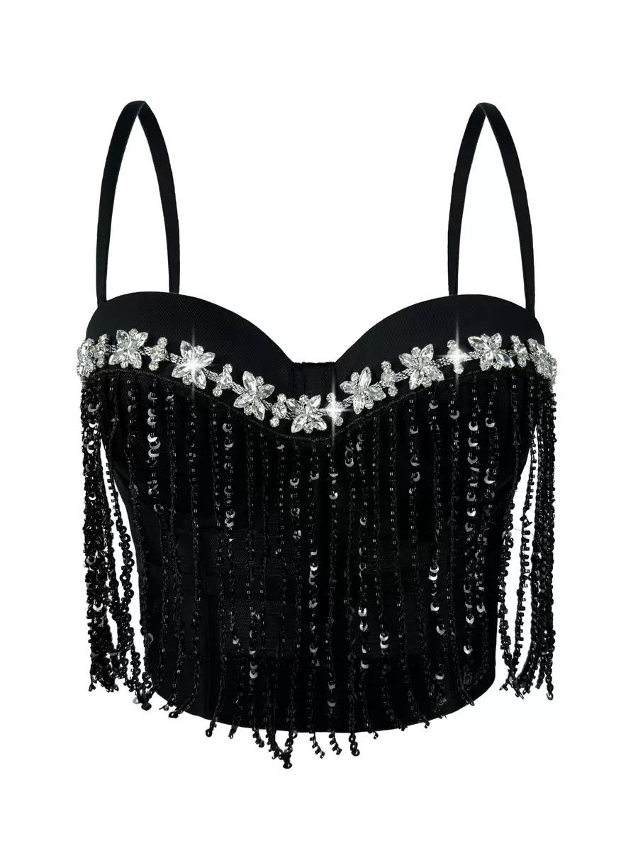 Annabella Crystals Black