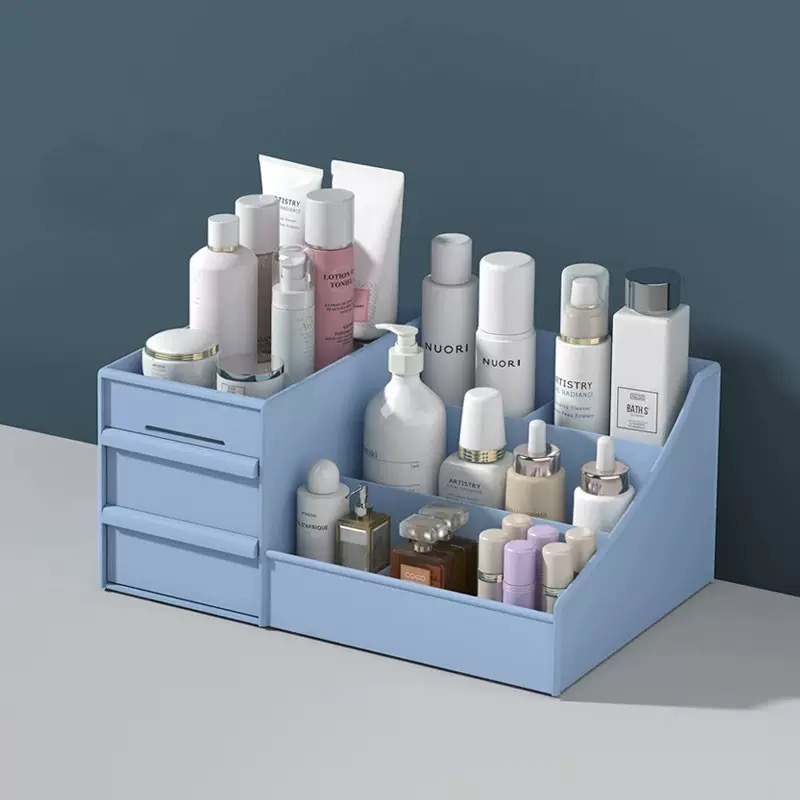 Cosmetic Organizer Blue