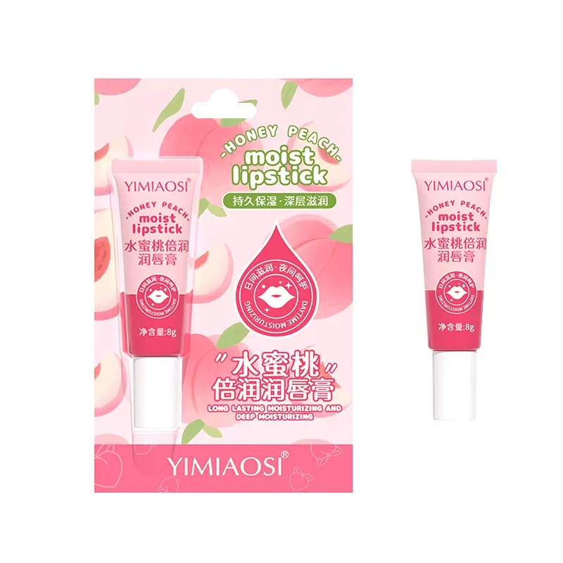 Honey Peach flavored lipstick