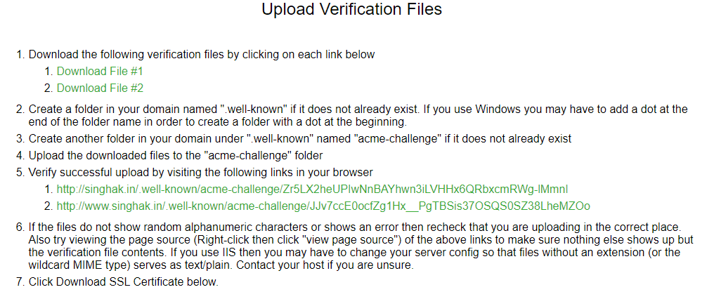 Download File#1 and File#2