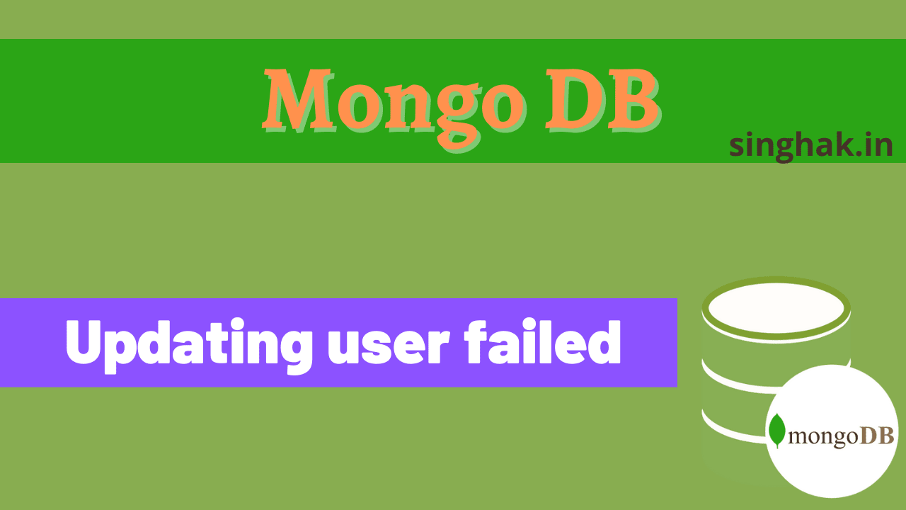 Read more about the article Uncaught exception: Error: Updating user failed: User not found
